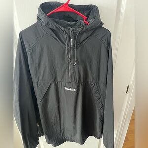 Timberland Black Windbreaker Pullover